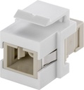 KeyStone fibre optic cable module, 2 SC-Simplex female
