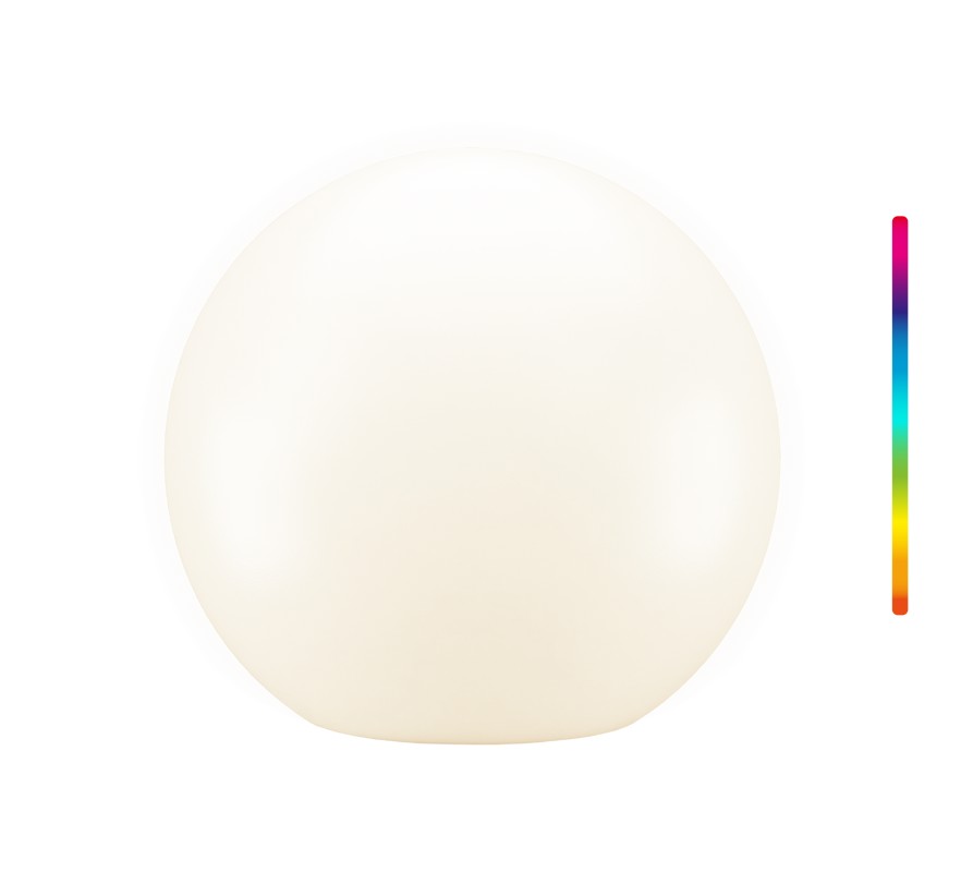 Aiavalgusti LED päikesepaneeliga, 35cm, Suurus XL, RGBW