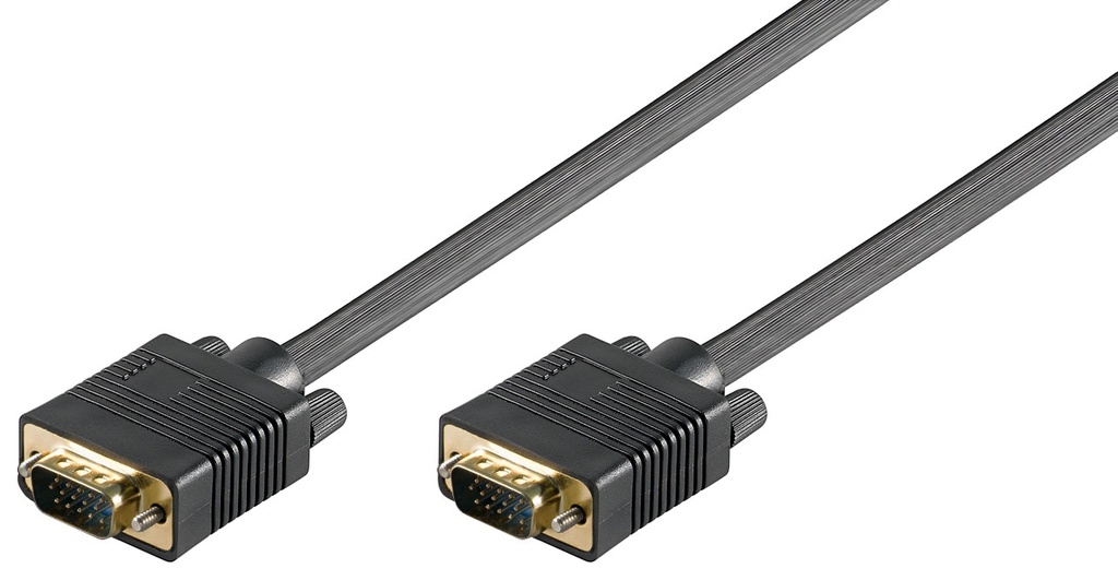 VGA kaabel 0.8m, must