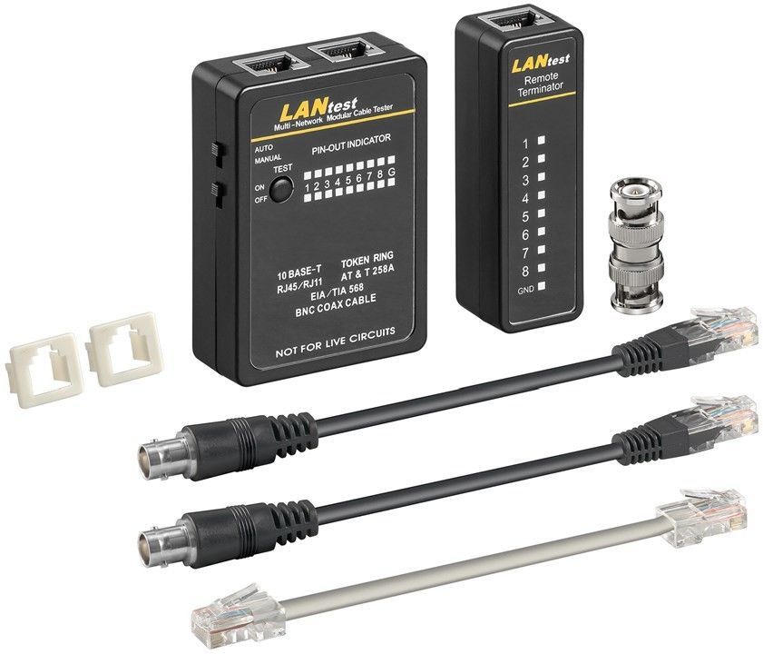 [93010] Network tester for RJ 11/12/45