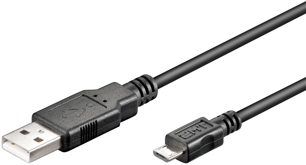 [93921] USB MICRO-B 500 black 5m