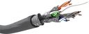 Keerdpaarkaabel CAT 6 network cable, S/FTP (PiMF), hall, 100m rullis