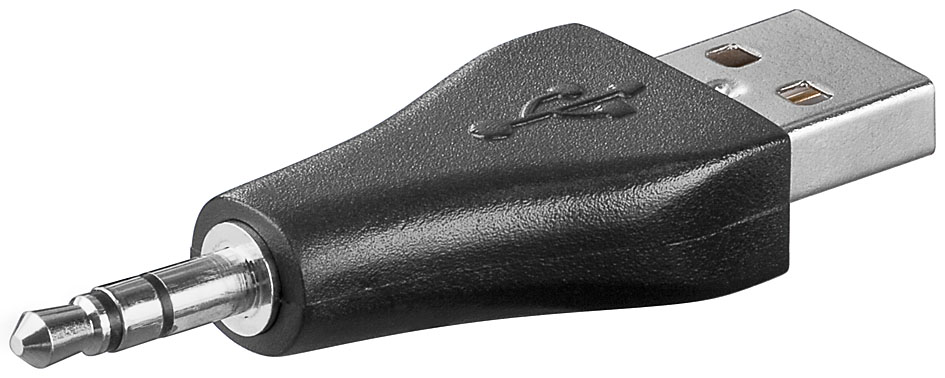 Üleminek USB 2.0 A (M) - 3.5mm (M)