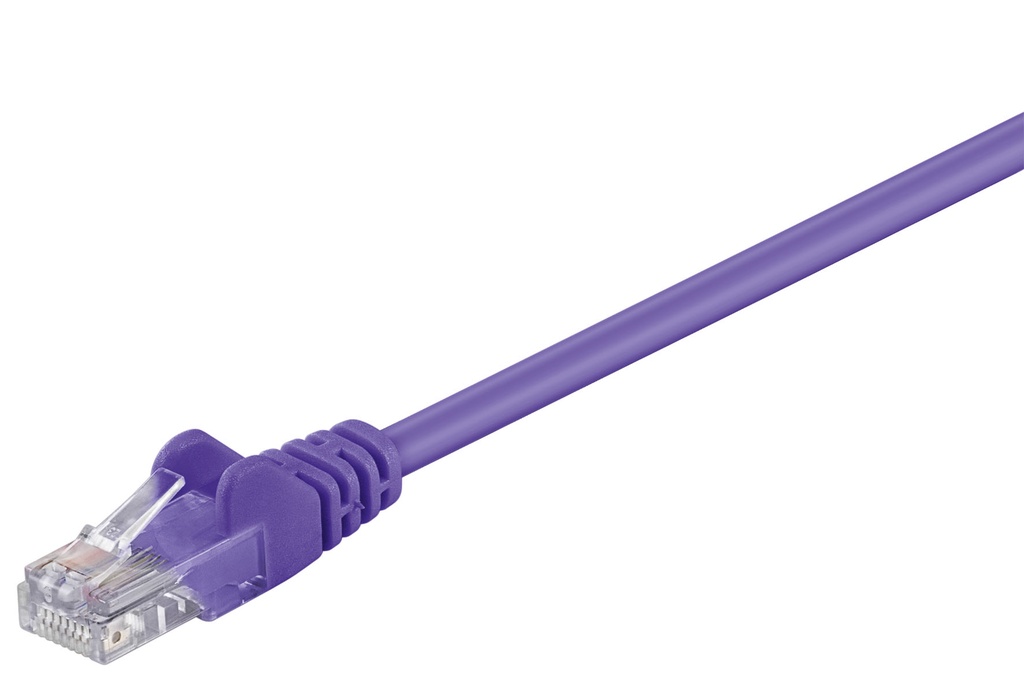 Võrgukaabel Cat6 UTP 7.5m, lilla, CCA
