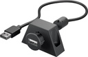 USB 2.0 pikenduskaabel A - A 0.6m, must, ferriidiga