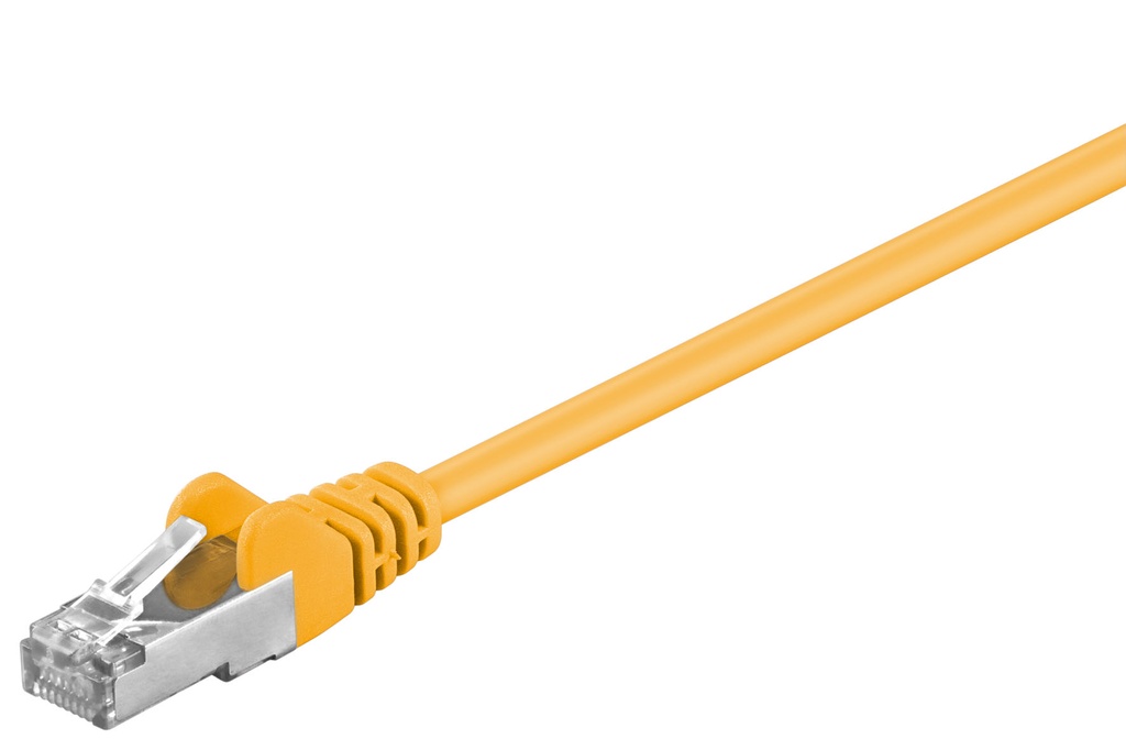 Võrgukaabel Cat5e FTP 1.5m, kollane, CCA