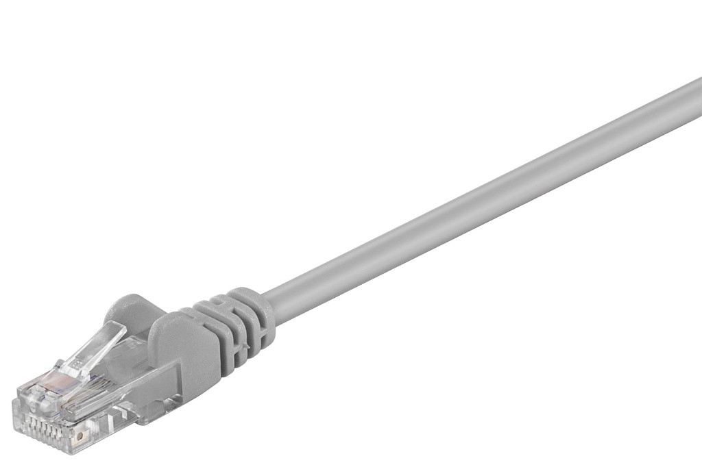 Võrgukaabel Cat5e UTP 1.5m, hall, CCA