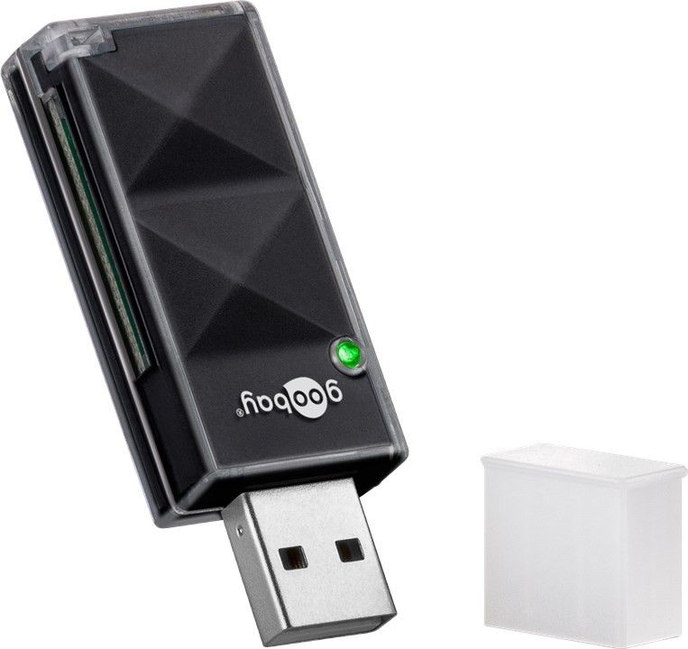 [95682] Card reader USB 2.0 - Micro SD and SD memory card formats