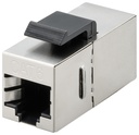 Cat6 KeyStone 2xRJ45modular couple, STP shielded