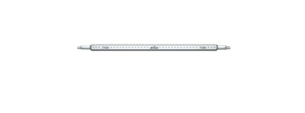 [WIHA 284-T7H-T9H] SYSTEM 6 TORX® Tamper Resistant reversible blade T7H T9H