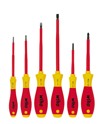 SCREWDRIVERSET 6 PCS 1000V PH