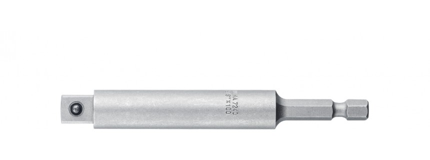 [WIHA 7240] ADAPTER 1/4´(4P)-1/4´(6P) 50MM
