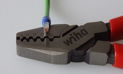 [WIHA Z60001-145] CRIMPING TOOLS FOR WIRE-END SLEEVES 0.25-2.5mm²,145mm