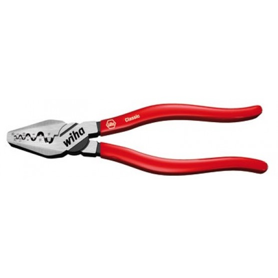 [WIHA Z60001-180] CRIMPING TOOLS FOR WIRE-END SLEEVES 0.25-16mm², 180mm