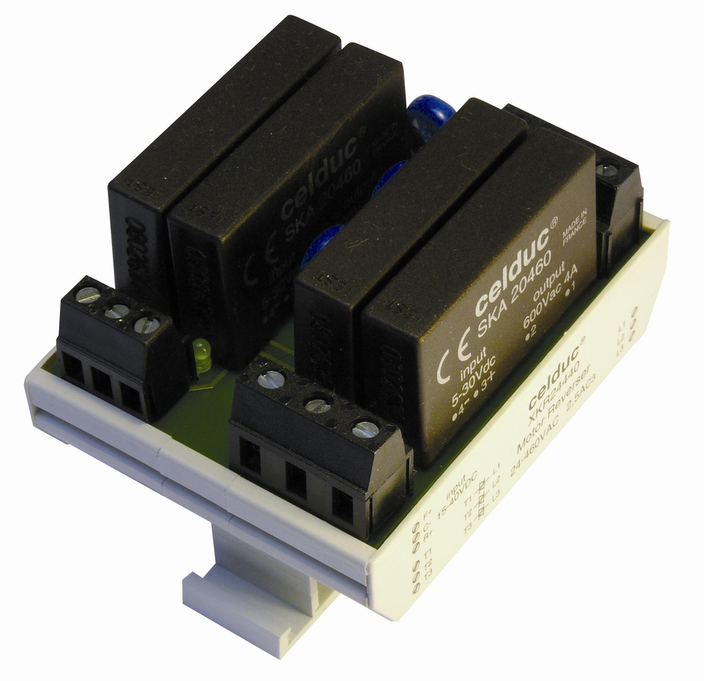 [XKR24440] REVERSER SSR 2,5AC3/400VAC/CTRL 15-40VDC