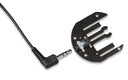 XP DEUS WS4 kõrvaklappide adapter juhtmega audioväljundile 3,5mm pesa