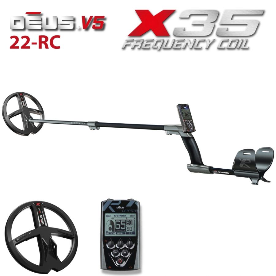 [DEUS22X35RC] Metal detector XP DEUS X35 22-RC ENG , (only remote control)