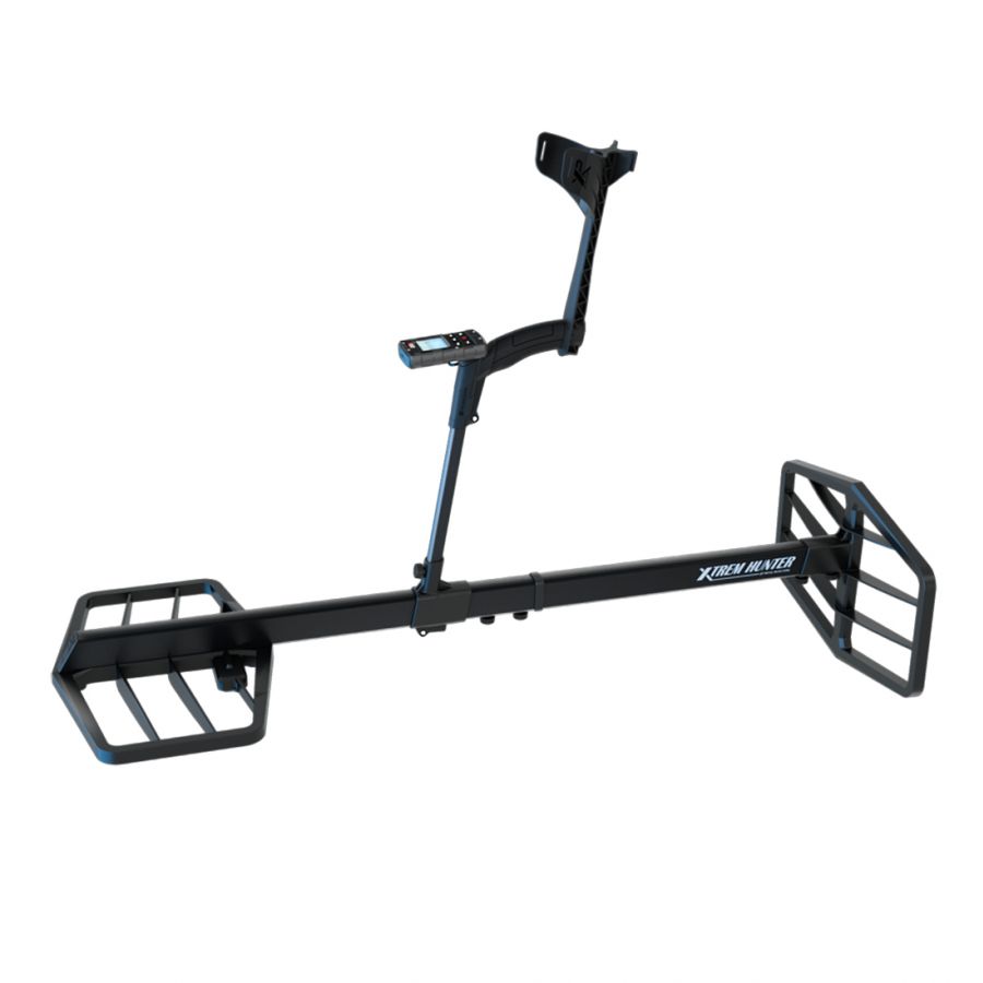 Metallidetektor DEUS II -XTREM HUNTER - XTR115-TX & RX poolid, XTR-STEM S-Telescopic Stem, DEUS II juhtpult,  WSAII-XL Wireless Headphones, XTR-CASE115 Case